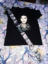 Usado, Laura Pausini World Tour 2009 Maglietta T-shirt + fascia Official Merchandising  comprar usado  Enviando para Brazil