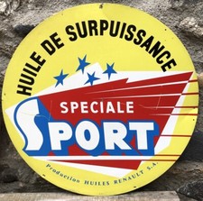 Ancienne plaque tole d'occasion  France