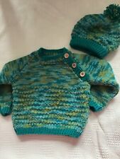 Hand knitted baby for sale  LIVERPOOL