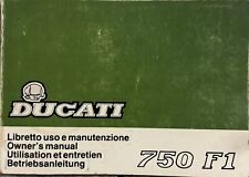 Ducati 750 betriebsanleitung gebraucht kaufen  Scheyern