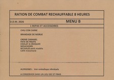 Offert ration combat d'occasion  Paris XI