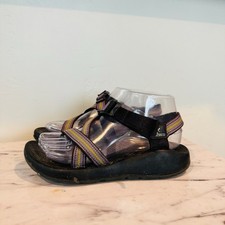 Sandálias femininas Chaco clássicas roxas com tiras para área externa tamanho 7 comprar usado  Enviando para Brazil