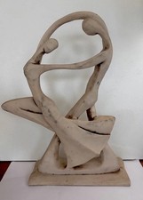 Abstract sculpture couple for sale  Newnan