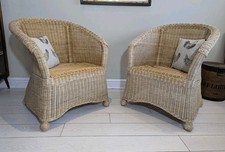 wicker armchairs for sale  SKIPTON