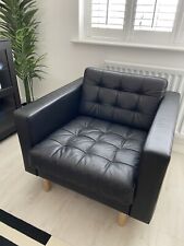 Ikea landskrona leather for sale  LEICESTER