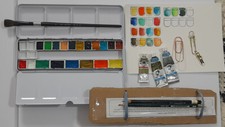 Aquarellkasten schmincke van gebraucht kaufen  München