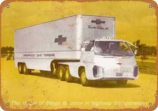 Placa de metal - 1966 GM Turbo Titan II Turbine Concept Truck - Vintage Loo, usado comprar usado  Enviando para Brazil