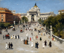 Giuseppe nittis dipinto usato  Milano