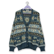 Cardigan moradei vintage usato  Montegrotto Terme