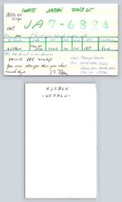 Cartolina ham radio usato  Spedire a Italy