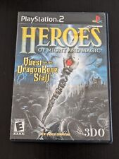 Heroes of Might and Magic: Quest for the Dragon Bone Staff (Sony PlayStation 2,) comprar usado  Enviando para Brazil