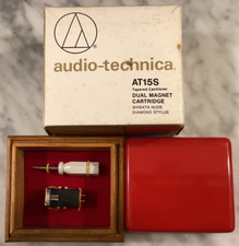 Usado, CARTUCHO AUDIO TECHNICA AT15S E CANETA SHIBATA ATN15SS GENUÍNA ATUALIZADA NA CAIXA comprar usado  Enviando para Brazil