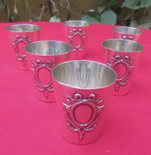 Gobelets liqueur argent d'occasion  Boves