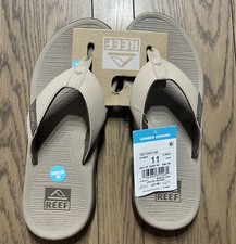 Sandália Man Reef Santa Ana flip flop amigável à água CJ4017 cor areia EUA 11 NOVA comprar usado  Enviando para Brazil