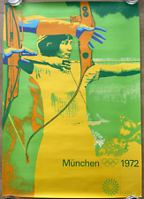 Plakat poster bogenschießen gebraucht kaufen  Fürstenfeldbruck