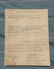 Ww2 capture papers for sale  Mentor