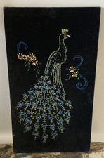 Embroidered peacock 10.5 for sale  Wichita