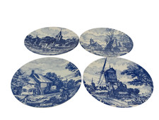 delft blue plates for sale  RUGBY