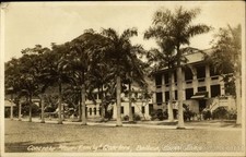 Cartão postal foto real "quatro famílias" zona do canal Panamá RPPC concreto comprar usado  Enviando para Brazil