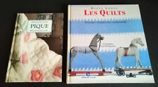 Lot livres quilts d'occasion  Deuil-la-Barre