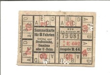 Alte sammel fahrkarte gebraucht kaufen  Berlin