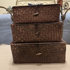 Seagrass nesting baskets for sale  North Richland Hills