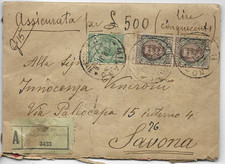 Assicurata lire 500 usato  Savona