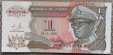 Nouveau likuta banknote gebraucht kaufen  Deutschland