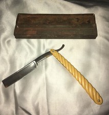 Barbeador alemão antigo e caixa de metal não plus ultra reto Alemanha comprar usado  Enviando para Brazil