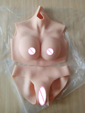 Calcinha vagina c copo silicone artificial formas seios travesti drag queen comprar usado  Enviando para Brazil
