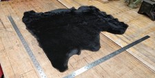 Black genuine sheepskin for sale  BIRMINGHAM