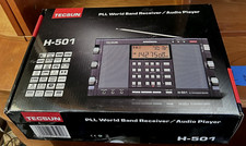 TECSUN H-501 com estojo macio: rádio SSB de ondas curtas AM/FM conversão tripla NOVO NA CAIXA comprar usado  Enviando para Brazil