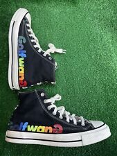 Tênis Converse Golf Wang x Chuck 70 High masculino tamanho 10.5 'preto/branco' comprar usado  Enviando para Brazil