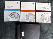 Usado, GENUÍNO VW GOLF 2008-2012 MANUAL DO PROPRIETÁRIO MANUAL ÁUDIO MANUAL CARTEIRA PACOTE E-855 comprar usado  Enviando para Brazil