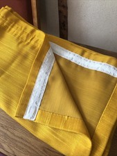 Vintage curtains mustard for sale  CULLOMPTON