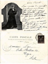 Cpa mme caron d'occasion  Expédié en France