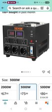 Vevor 3000w heavy for sale  Uniontown