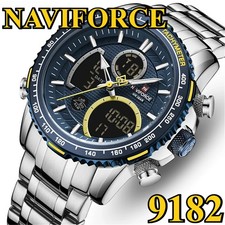 Usado, NAVIFORCE relógio de pulso masculino cronógrafo quartzo exibição dupla masculino esporte comprar usado Usado, NAVIFORCE relógio de pulso masculino cronógrafo quartzo exibição dupla masculino esporte comprar usado  Enviando para Brazil
