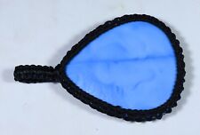 PINGENTE DE PÊRA MACRAMÊ 74 CT 100% PEDRA PRECIOSA OPALA AZUL NATURAL OWYJEE AA-637 comprar usado  Enviando para Brazil