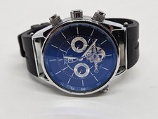 Relógio automático JARAGAR TM448 cronógrafo azul cobalto 'Tourbillion Design' 50mm comprar usado  Enviando para Brazil