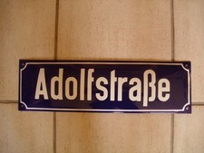 Straßenschild adolfstraße ge gebraucht kaufen  Kaiserslautern