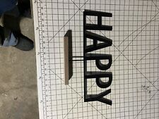 Black metal happy for sale  Bay City