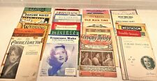 Vintage sheet music for sale  Orland Park