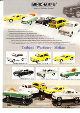 Minichamps werbeseite trabant gebraucht kaufen  Wunstorf