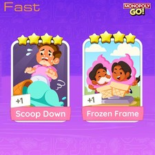 Monopoly Stickers Go 4⭐Scoop Down & Frozen Frame Set 11 ENTREGA RÁPIDA 🔥⚡ comprar usado  Enviando para Brazil