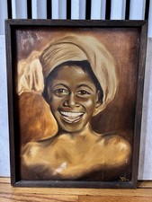 Vintage acrylic portrait for sale  Toledo
