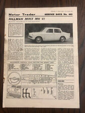 Hillman minx motor for sale  DARLINGTON