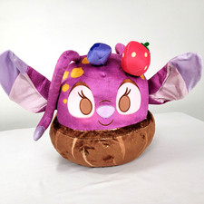 Brinquedo de pelúcia grande Disney anjo tigela de açaí Munchlings Lilo & Stitch ~14" sobrancelha roxa comprar usado  Enviando para Brazil