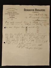 Carta intestata savona usato  Italia