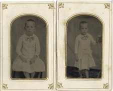 Two tintypes child for sale  Portland